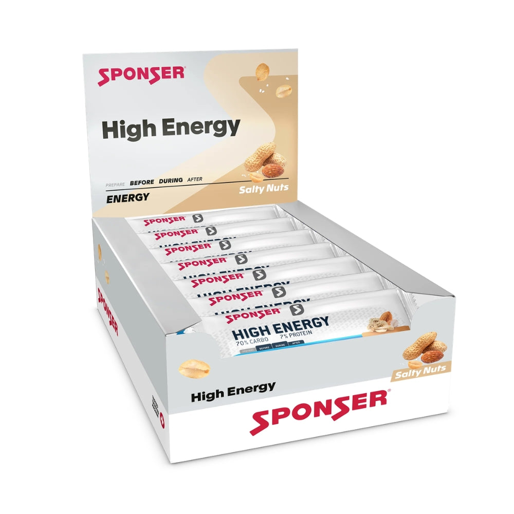חטיפי אנרגיה Sponser High Energy Bar