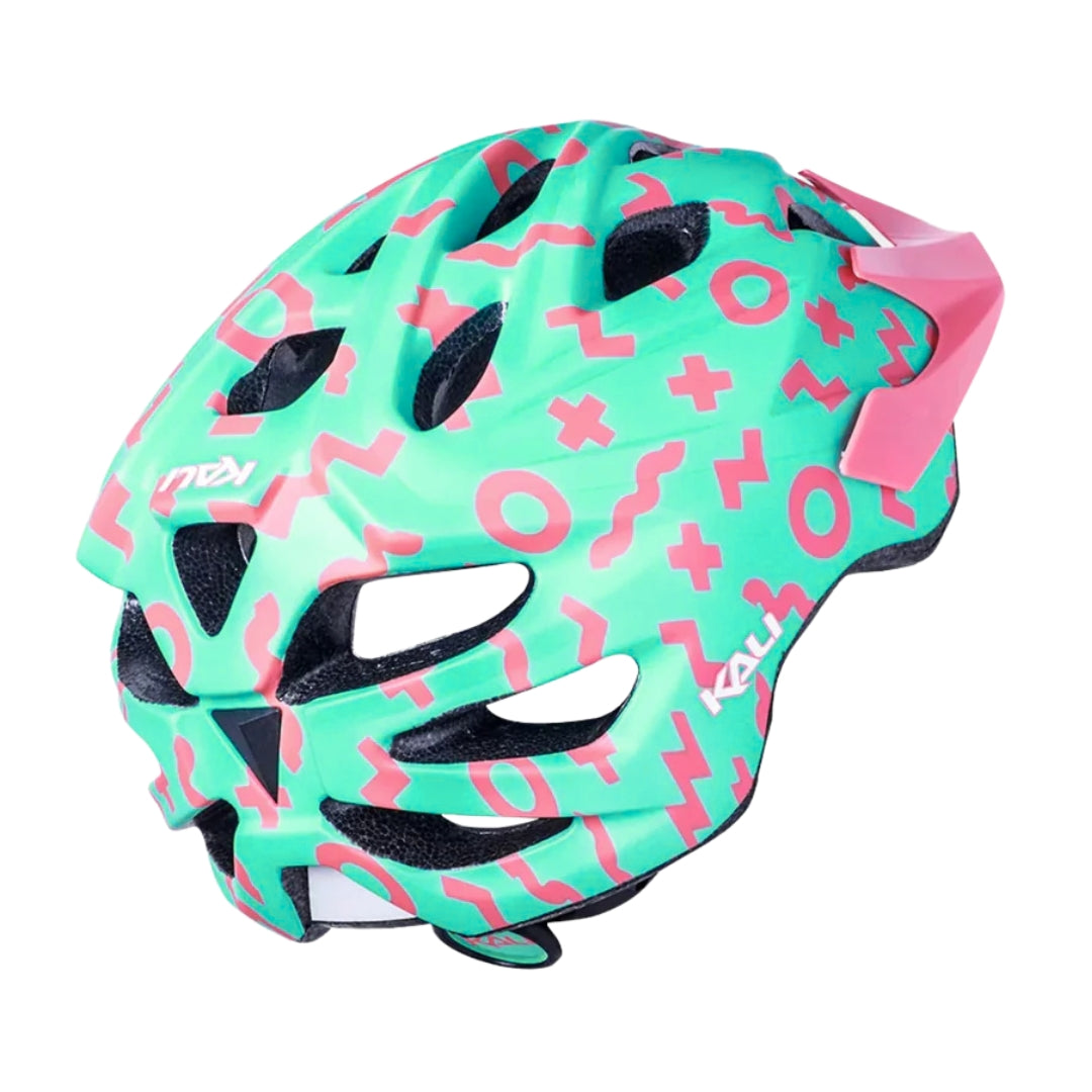 קסדה לאופניים לילדים ונוער קאלי איקס עיגול טורקיז Kali Chakra Youth