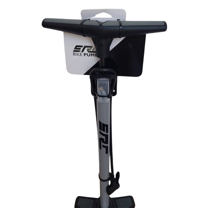 משאבת רצפה לאופניים עם צג ERC Bike Pump ZF-042