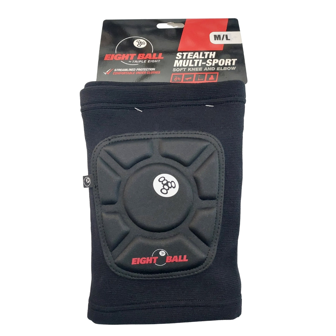 סט מגנים מקצועיים גמיש לנוער לספורט אתגרי Eight Ball Stealth