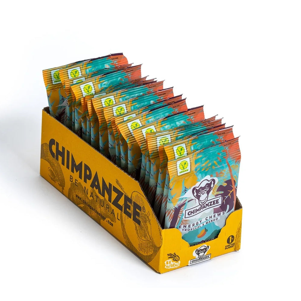 סוכריות אנרגיה טבעיות Tropical & Mango Chimpanzee Energy Chews