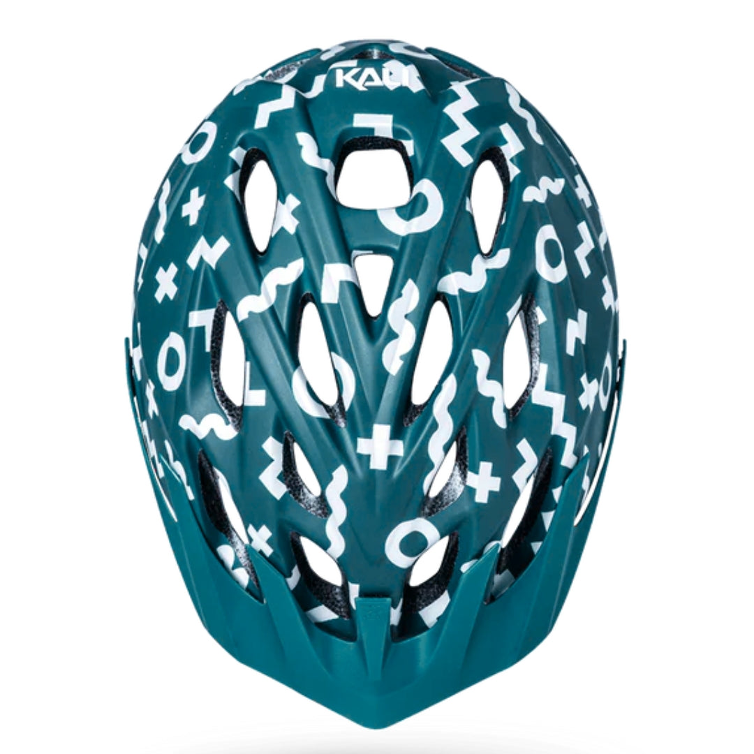 קסדה לאופניים לילדים ונוער קאלי איקס עיגול כחול כהה Kali Chakra Youth