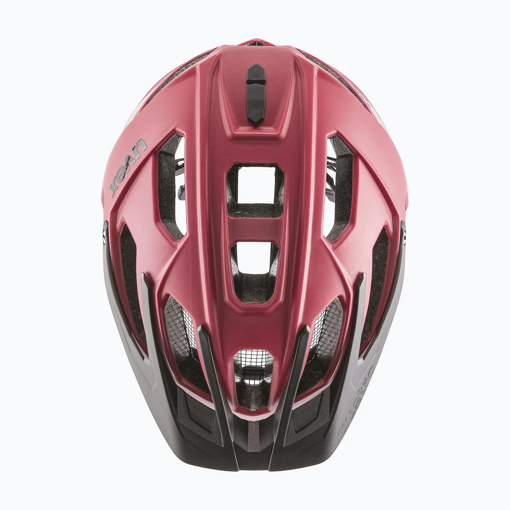 קסדה מקצועית לאופניים Uvex Quatro אדום\שחור