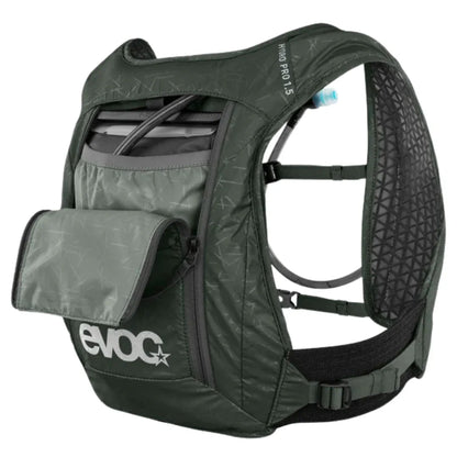 תיק/וסט רכיבה אבוק Evoc Hydro Pro 1.5 ירוק זית - Bikes Online