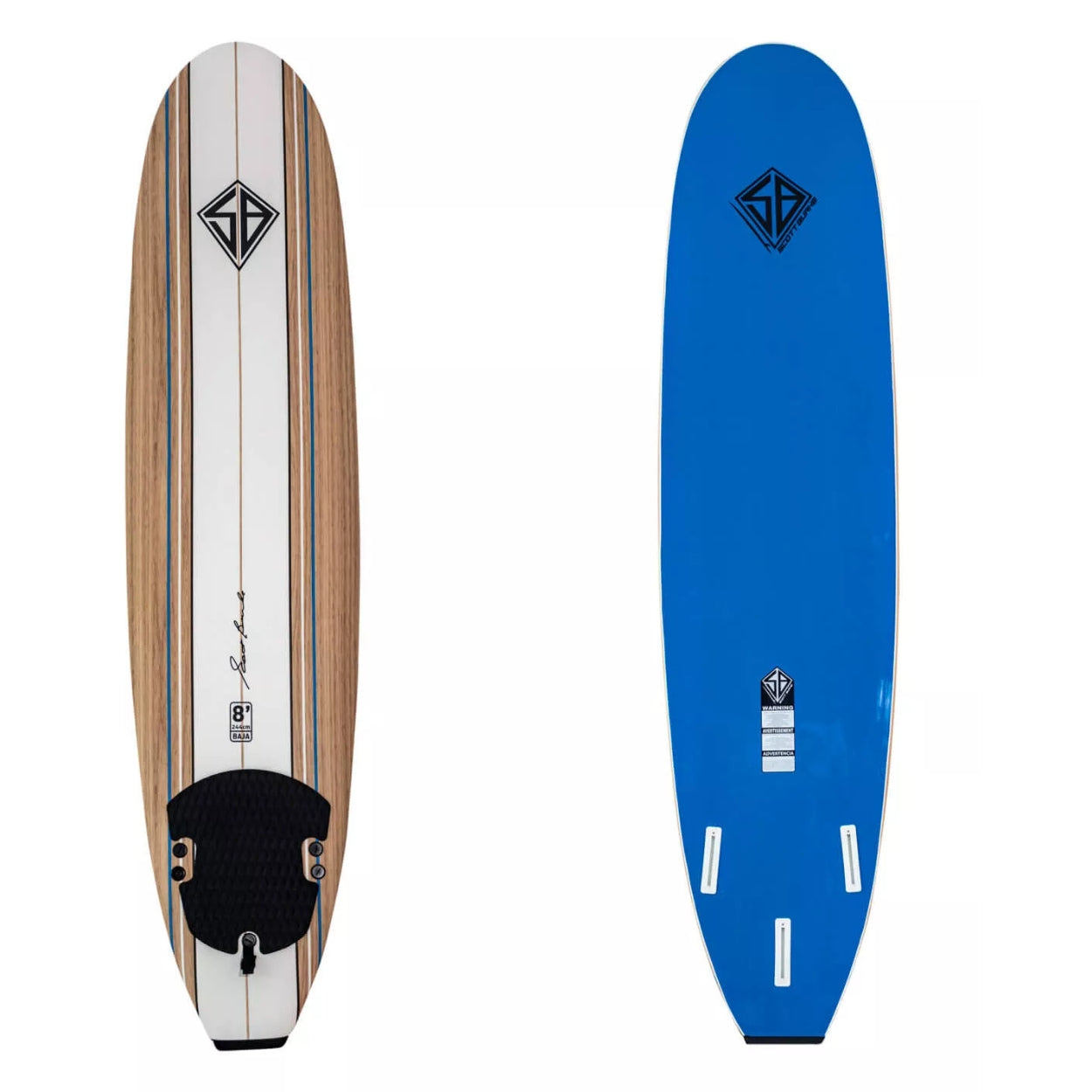 גלשן סופט SB 8” Baja Surfboard
