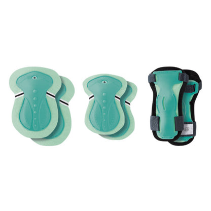 סט מגנים לילדים לאופניים קורקינט וסקייטבורד גילאי 6-10 GLOBBER