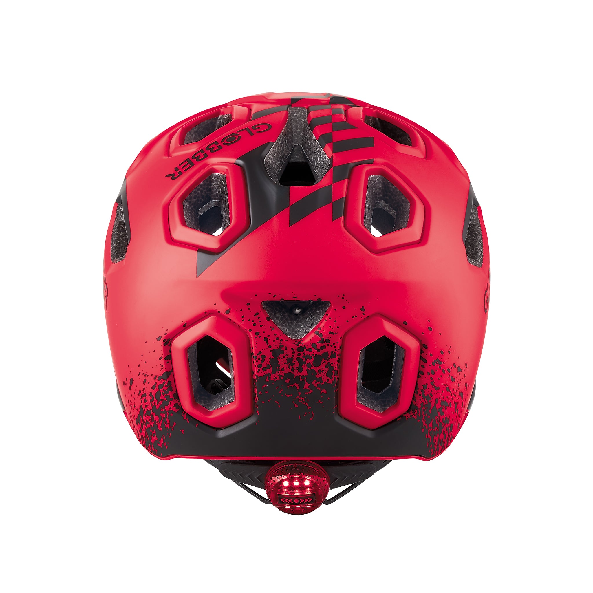 קסדה מלאה לאופניים לילדים עם אור אחורי Globber Racing