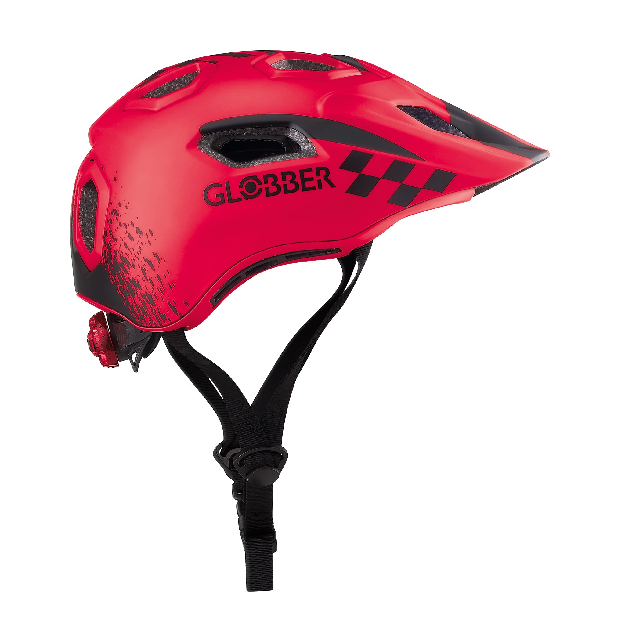 קסדה מלאה לאופניים לילדים עם אור אחורי Globber Racing