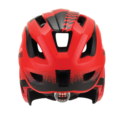 קסדה מלאה לאופניים לילדים עם אור אחורי Globber Racing