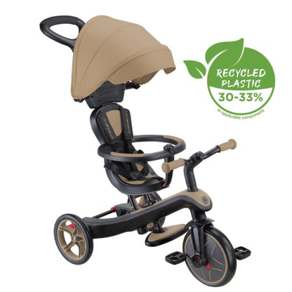 אופני איזון משולבים עם תלת אופן ועגלה לילדים קטנים גלובר Globber EXPLORER 4in1