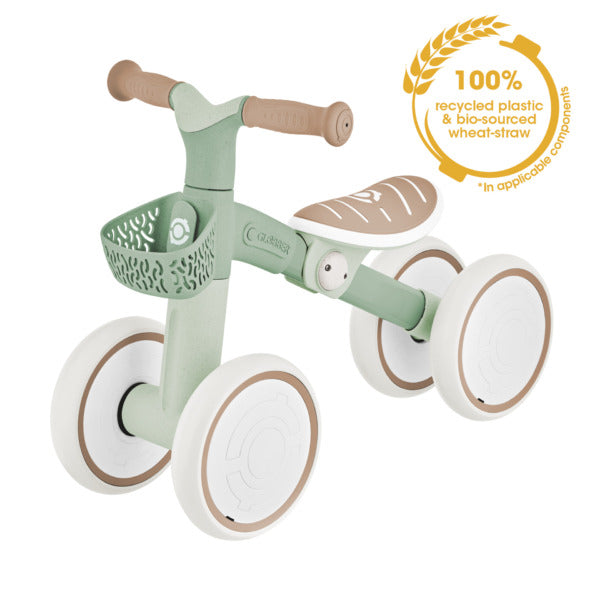 אופני למידה 4 גלגלים אקולוגי לילדים גלובר Globber LEARNING BIKE ECOLOGIC