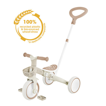 אופני איזון\הליכה משולבים 3 גלגלים לילדים אקולוגי גלובר Globber LEARNING TRIKE 3in1 PLUS ECOLOGIC