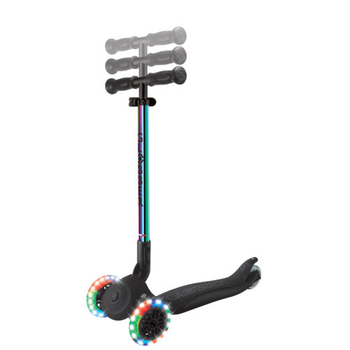קורקינט לילדים פרימו לייטס מתקפל עם אורות גלובר Globber Primo Lights
