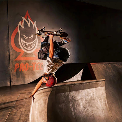 קסדה לאקסטרים PRO-TEC LOW PRO SPITFIRE מהדורת ספיטפייר אדום