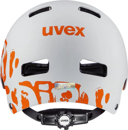 קסדה לילדים ונוער UVEX Kid 3 DIRT אפור\כתום