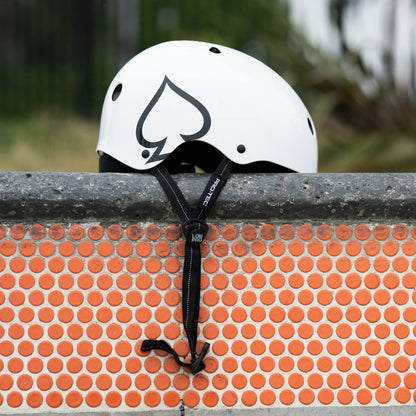 קסדה לאקסטרים PRO-TEC LOW PRO לבן מבריק