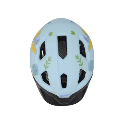 קסדת אופניים לילדים ונוער תכלת דינוזאורים ERC HT-45 - Bikes Online