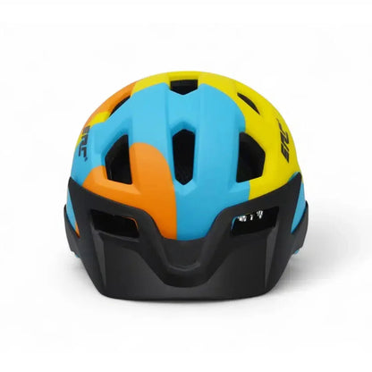 קסדת אופניים לילדים ונוער תכלת צהוב כתום ERC HT-45 - Bikes Online