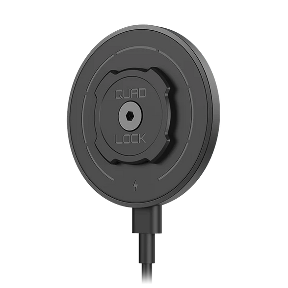 מטען אלחוטי לטלפון למתאמי שולחן או רכב Quad Lock MAG Wireless Charging Head