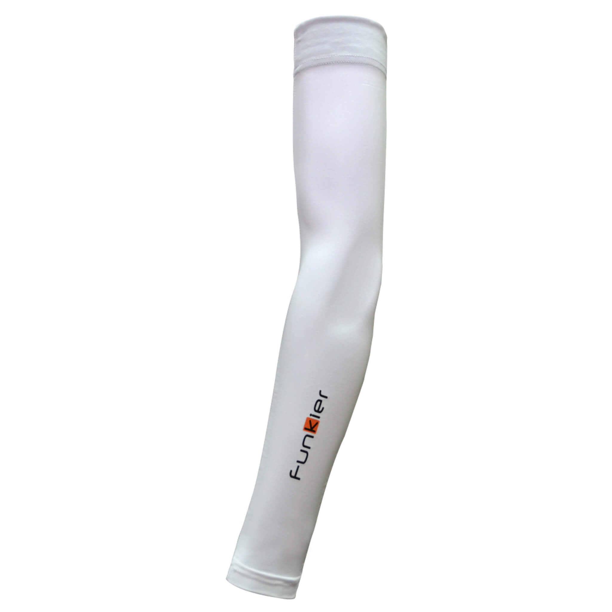 זוג שרוולים נגד שמש בצבע לבן Funkier SLV-02