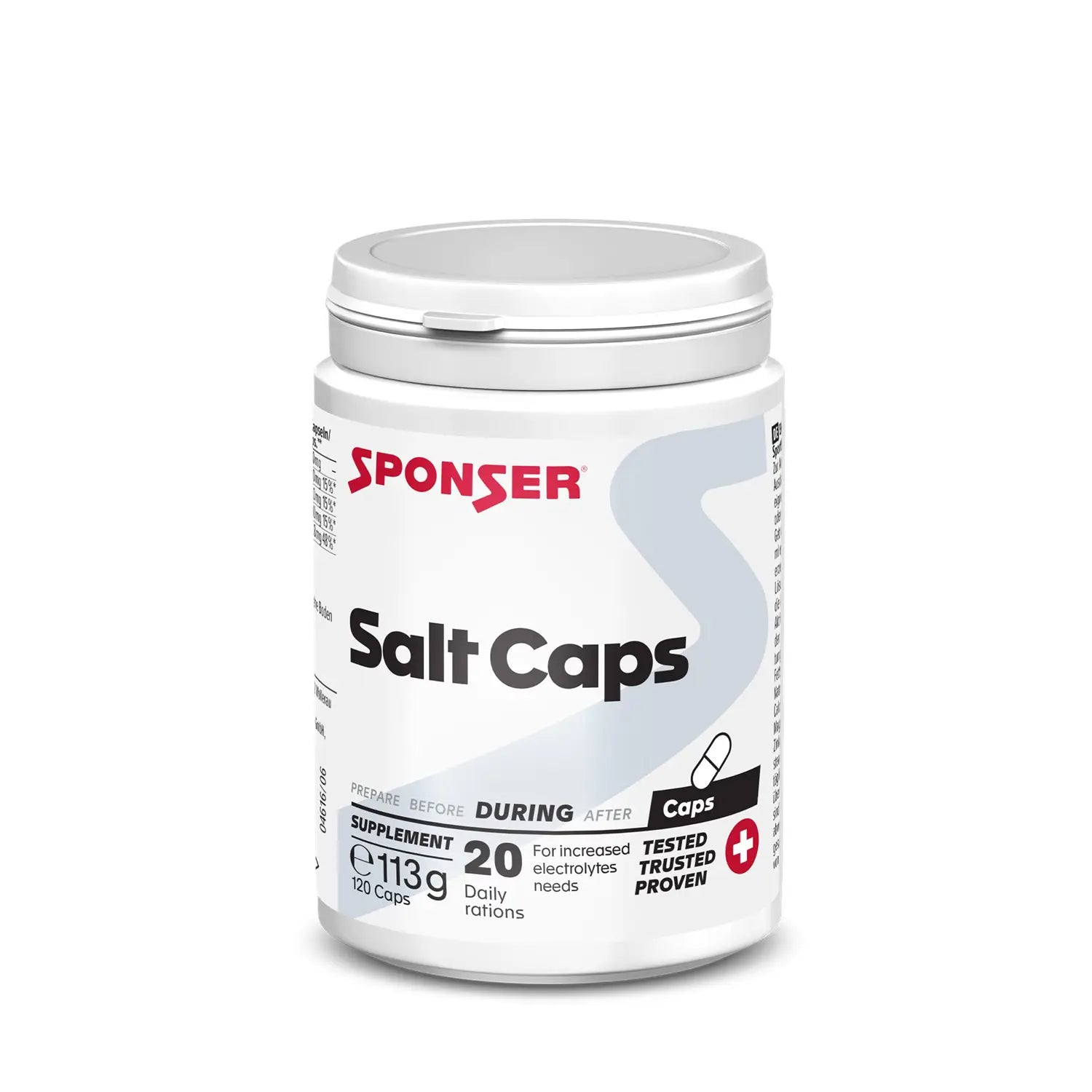כדורי מלח לספורט Sponser Salt Caps