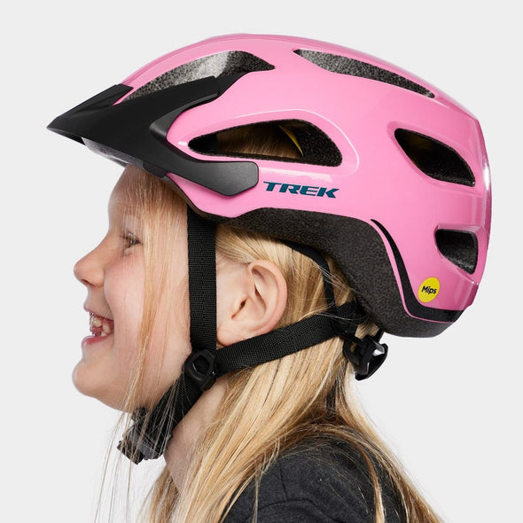 קסדה לאופניים לילדים טרק Trek Solstice MIPS Children ורוד