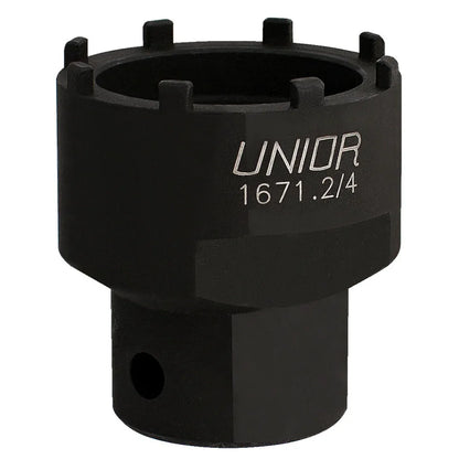 מפתח ציר מרכזי חיצוני עם 8 שיניים Unior דגם 1671.2/4 תואם שימנו ו-ISIS - Bikes Online