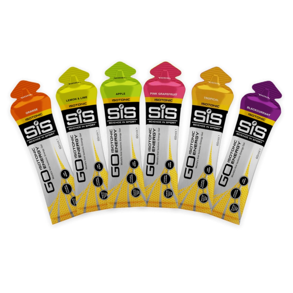 מארז טעימות ג'לי אנרגיה איזוטוניים SiS GO Isotonic Energy Gels