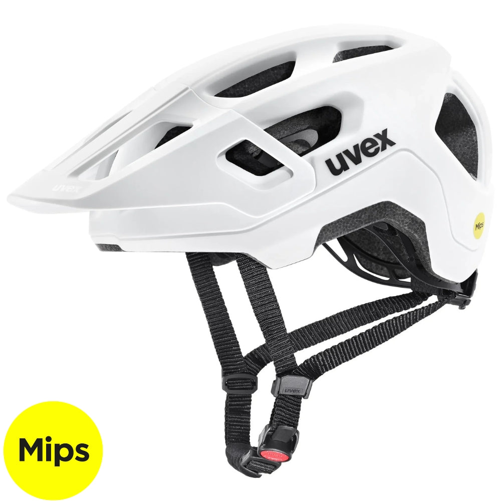 קסדה מקצועית לאופניים לילדים ונוער יובקס UVEX React Jr. MIPS לבן