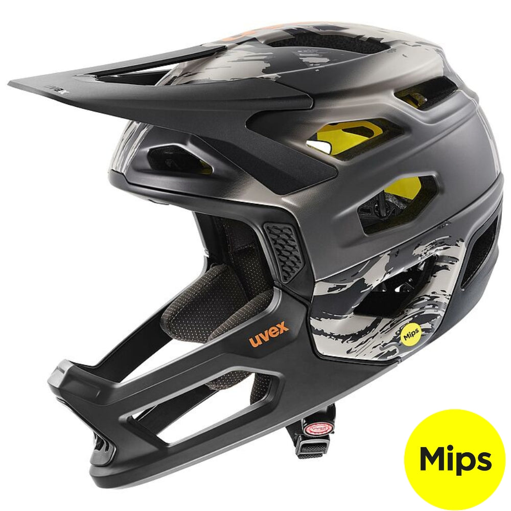 קסדה מקצועית פול פייס UVEX Revolt MIPS מוברש