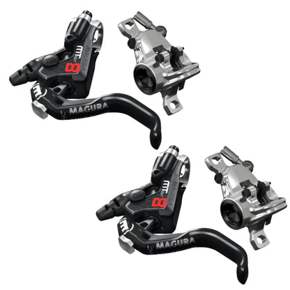 סט ידיות וקליפרים הידראולי מגורה MAGURA MT8 PRO - Bikes Online
