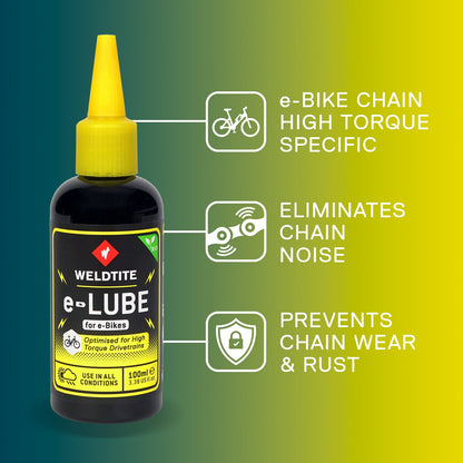 שמן מומנט גבוה וולדטייט 100 מ"ל טיפות WELDTITE e-Lube