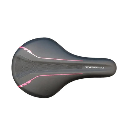 אוכף מושב לאופניים ארגונומי שחור ורוד לילדים DDK - Bikes Online