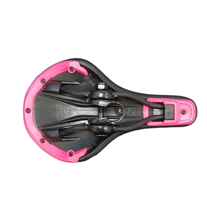 אוכף מושב לאופניים ארגונומי שחור ורוד לילדים DDK - Bikes Online