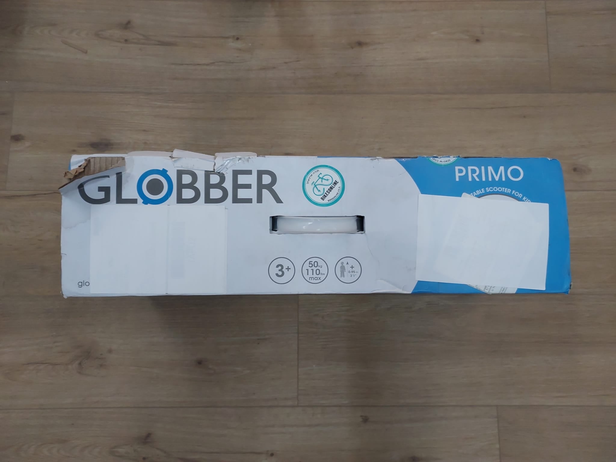 מוצר מציאון - קורקינט לילדים פרימו גלובר GLOBBER PRIMO