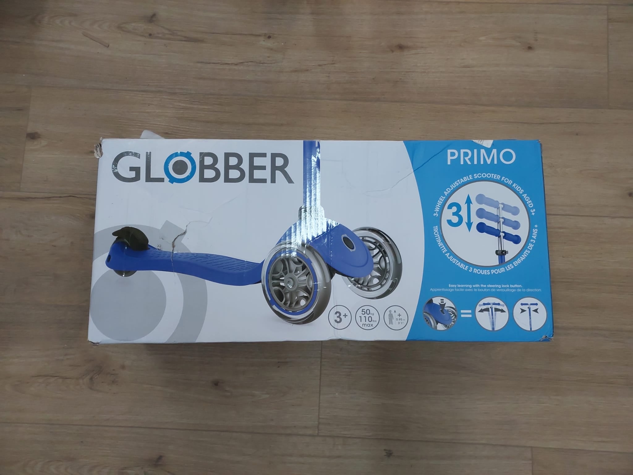 מוצר מציאון - קורקינט לילדים פרימו גלובר GLOBBER PRIMO