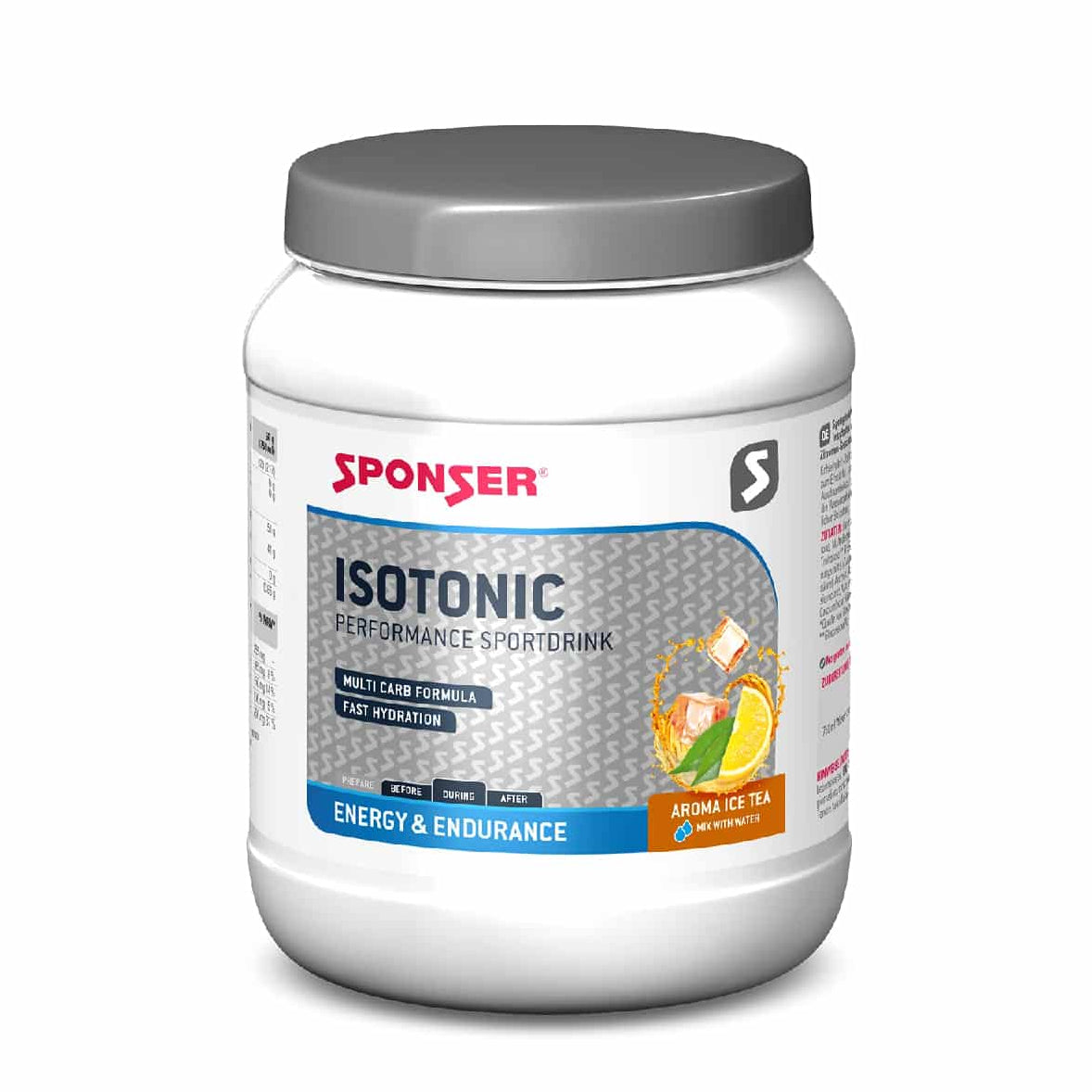 אבקה להכנת משקה איזוטוני Sponser Isotonic Drink