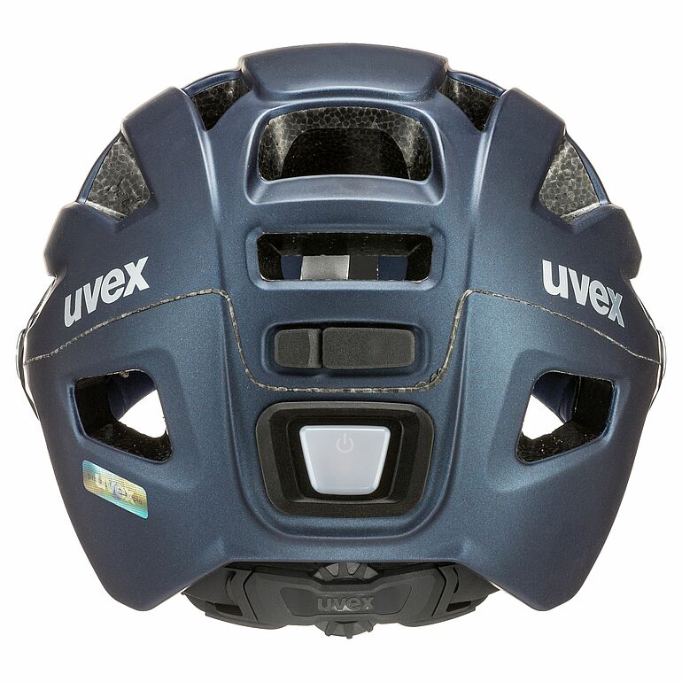 קסדה מקצועית לאופניים Uvex Finale Visor V כחול כהה