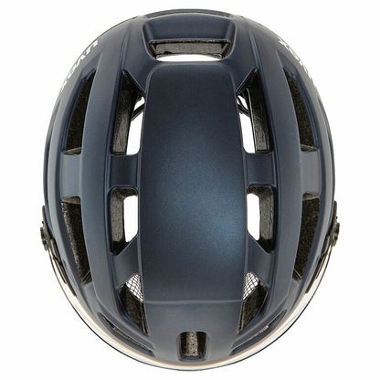 קסדה מקצועית לאופניים Uvex Finale Visor V כחול כהה