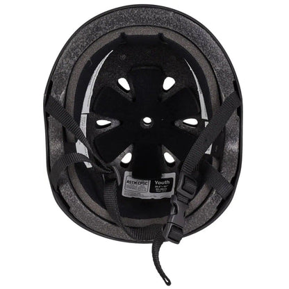 קסדה לאופניים קסדה לקורקינט לילדים ונוער Eight Ball אפור