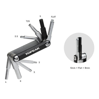 קרניים לכידון עם אולר כלים טופיק Bar'n Tool Combo TOPEAK - Bikes Online