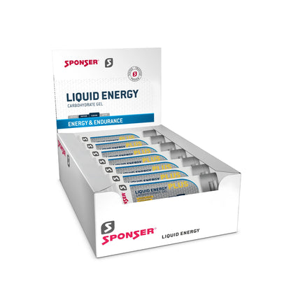 ג'ל אנרגיה נוזלי קפאין Sponser Liquid Energy Plus