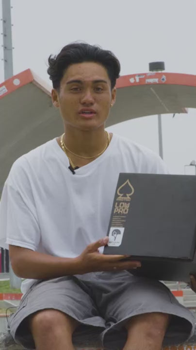 קסדה לאקסטרים PRO-TEC LOW PRO SPITFIRE מהדורת ספיטפייר אדום