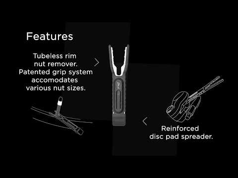 כלי רב שימושי לשליפה לליבת ונטיל Ryder Nut Cracker Mini Tool