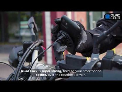 התקן תושבת כדורית לטלפון לאופנוע Quad Lock Motorcycle 1" Ball Adaptor