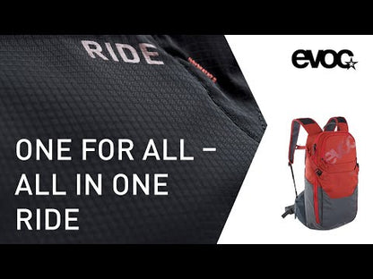 תיק רכיבה וטיולים + שלוקר 8 ליטר אבוק Evoc Ride 8 צהוב אפור