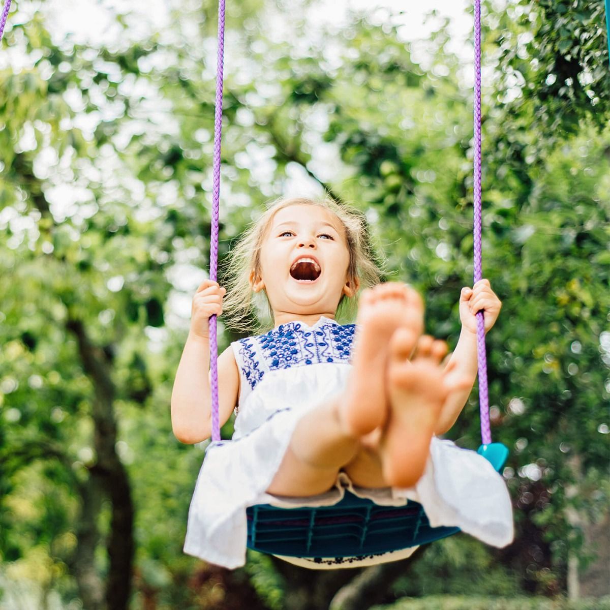 נדנדה כפולה לילדים לגינה פלאם Plum Sedna Double Swing