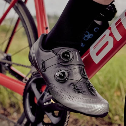 נעלי רכיבה לאופני כביש שימאנו Shimano SH-RC702 שחור - Bikes Online