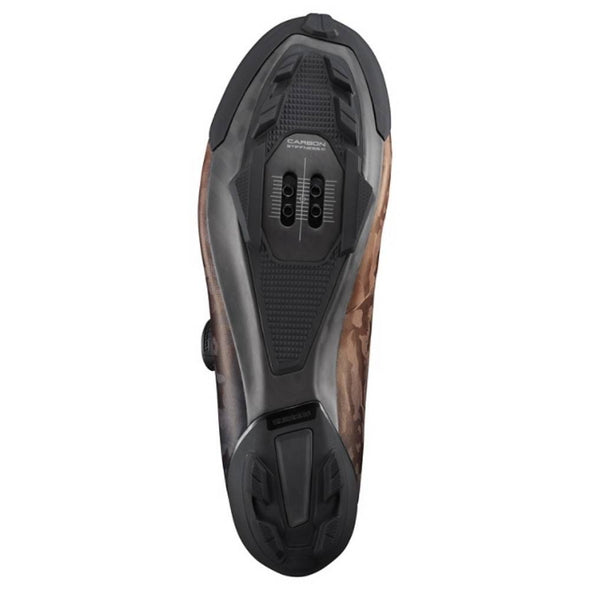 נעלי רכיבה לאופני כביש שימאנו Shimano RX8 חום