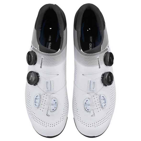 נעלי רכיבה לאופני כביש שימאנו Shimano SH-RC702 לבן